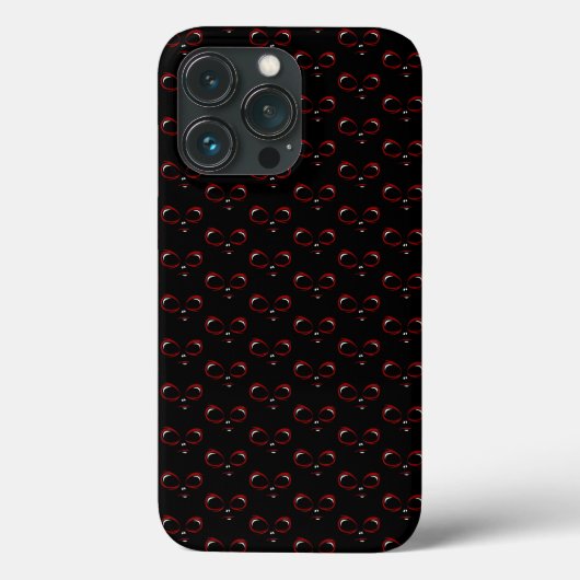 Schattig ufo gezicht monster Case-Mate iPhone case (Achterkant)