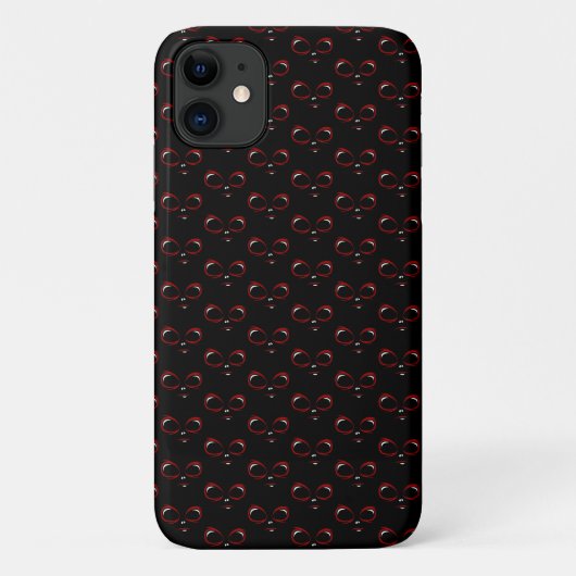 Schattig ufo gezicht monster  Case-Mate iPhone case (Achterkant)
