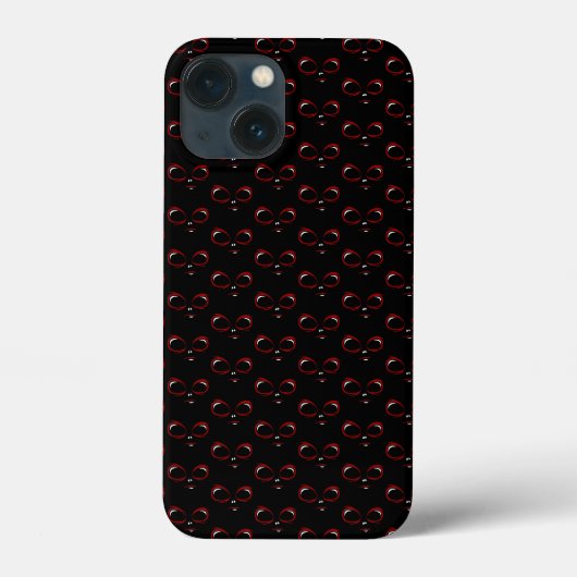 Schattig ufo gezicht monster Case-Mate iPhone case (Achterkant)