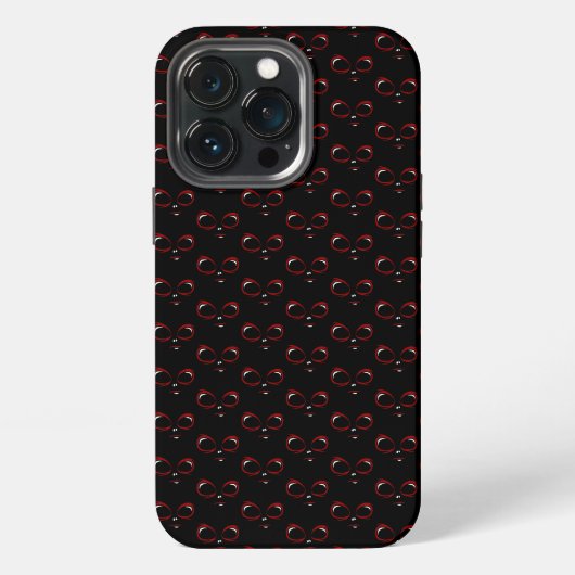 Schattig ufo gezicht monster iPhone hoesje (Achterkant)