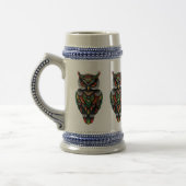 SCHATTIG UIL DESIGN Bier Stein Bierpul (Links)