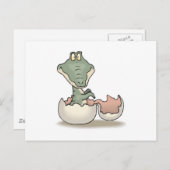 schattig uitbroedapparaat briefkaart (Voorkant / Achterkant)