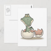 schattig uitbroedapparaat briefkaart (Voorkant / Achterkant)