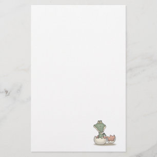 schattig uitbroedapparaat briefpapier