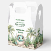 Schattig Uitkomen Binnenkort Dino Baby Favoriet Bo Bedankdoosjes (Geopend)