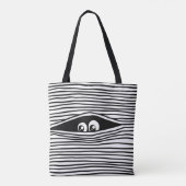 Schattig uitziend tote bag (Achterkant)