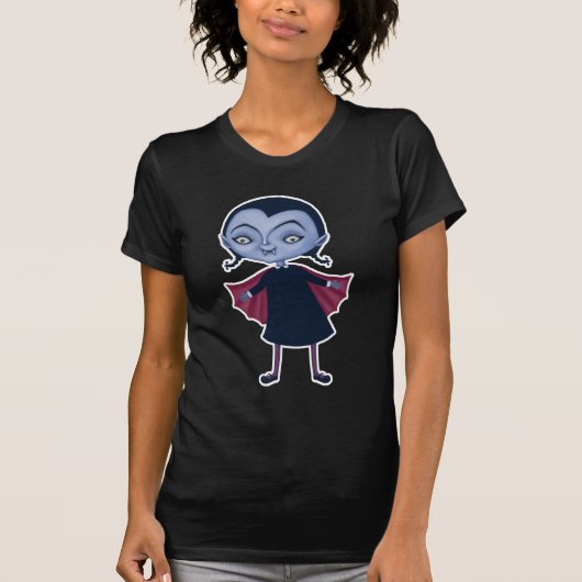 schattig vampier school meisje t-shirt (Voorkant)