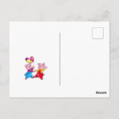 schattig varkentje briefkaart (Achterkant)