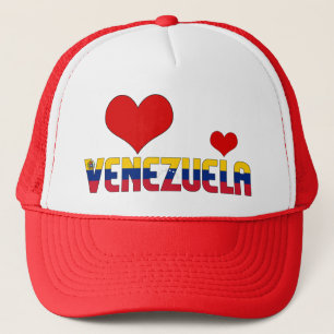 Schattig Venezuela Vlaggenharten Patriottisch Trucker Pet