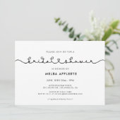 Schattig verbindend hart lettertype Bruidsuitnodig Kaart (Staand voorkant)