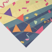 Schattig verjaardagsfeest met maskerade thema tissuepapier (Detail)