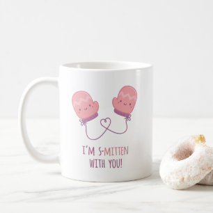 Schattig Verliefd Op Jou Muts Liefde Pun Koffiemok