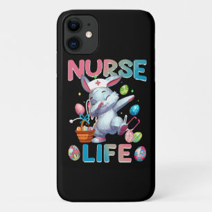 Schattig verpleegstersleven Dabbing Paashaas Case-Mate iPhone Case
