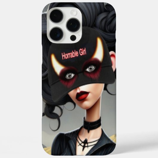 Schattig verschrikkelijk meisje  Case-Mate iPhone case (Achterkant)