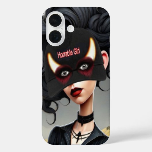 Schattig verschrikkelijk meisje  Case-Mate iPhone case (Achterkant)