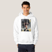 Schattig verschrikkelijk meisje hoodie (Voorkant volledig)