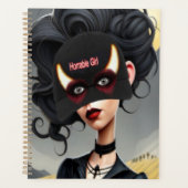 Schattig verschrikkelijk meisje planner (Voorkant)