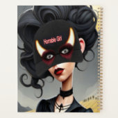 Schattig verschrikkelijk meisje planner (Achterkant)