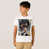 Schattig verschrikkelijk meisje t-shirt (Voorkant volledig)