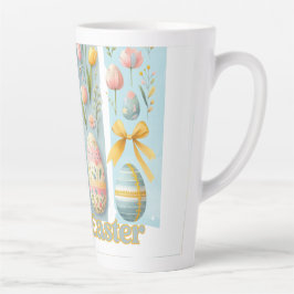 Schattig vier verticale bruisende aquarel Hoppy Pa Latte Mok