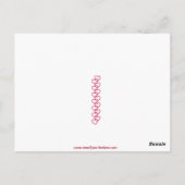 Schattig Vintage Baby Valentijn Briefkaart (Achterkant)