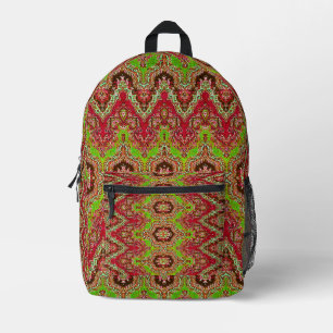 Schattig vintage kleurrijk Arabisch patroon  Bedrukte Rugzak