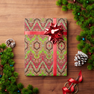Schattig vintage kleurrijk Arabisch patroon Cadeaupapier