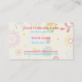 schattig  visitekaartje (Achterkant)