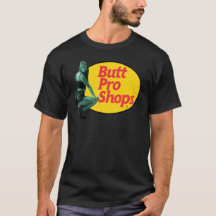 Schattig vissen twerkende meisjeskont Pro-winkels T-shirt