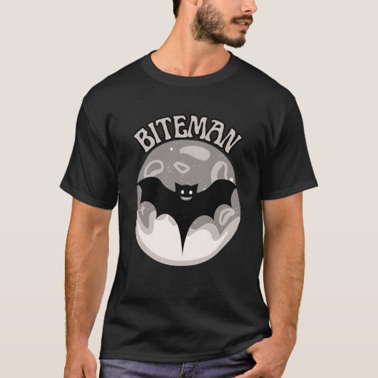 schattig vleermuis t-shirt (Voorkant)