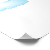 schattig vliegend varken poster (Hoek)