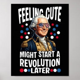 Schattig Voelen Kan Later Een Revolutie Starten Poster