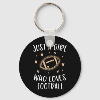 Schattig Voetbal Voor Meisjes Gewoon Een Meisje Da Sleutelhanger