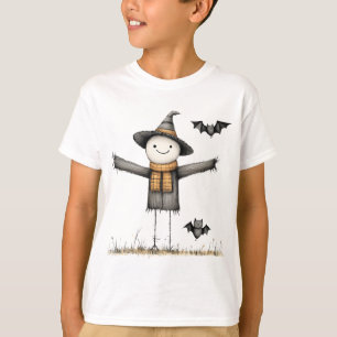 Schattig vogelverschrikker & vleermuizen kinder Ha T-shirt
