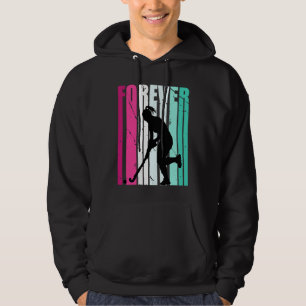 Schattig Voor Altijd Schattige Hockeyspeler Team F Hoodie