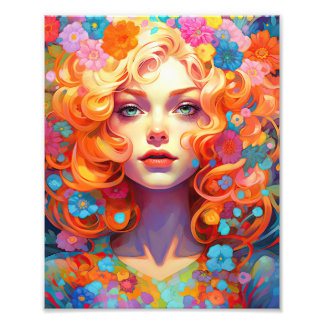 Schattig  voor meisjes foto afdruk