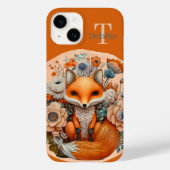 schattig vos voeg monogram dierenvrienden toe Case-Mate iPhone case (Achterkant)