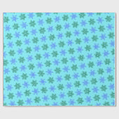 Schattig vrolijk kerstfeest inpakpapier (Vlak)