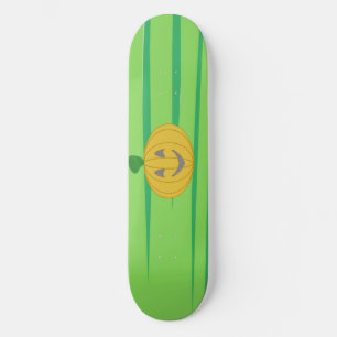 Schattig vrolijke oogstpompoen oranje persoonlijk skateboard