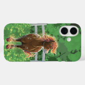 Schattig Vuurpaard Case-Mate iPhone Case (Achterkant (horizontaal))