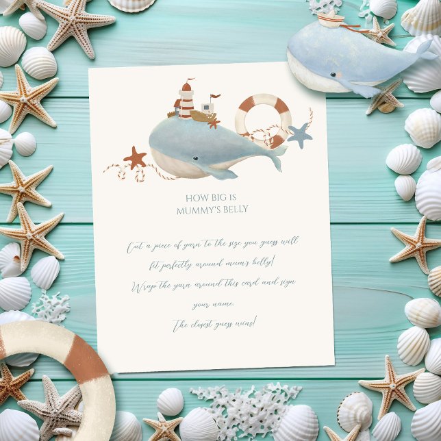 Schattig walvis Baby shower spel (Creator heeft geüpload)