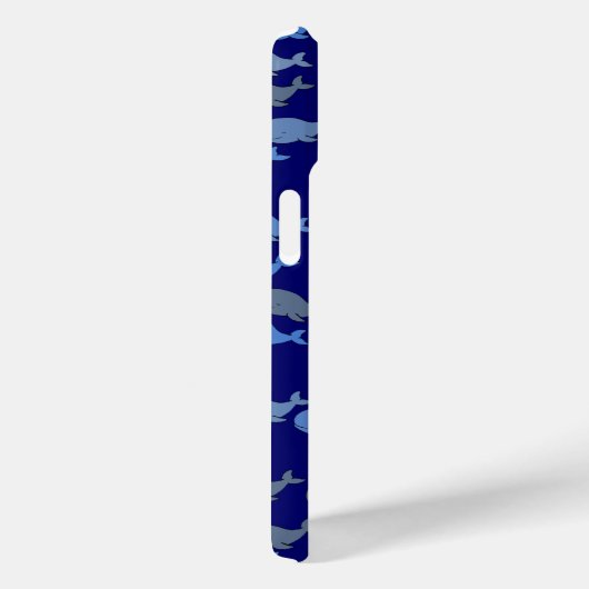 schattig walvissenpatroon Case-Mate iPhone case (Achterkant / Rechts)