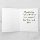 Schattig Wasbeer Kaart (Binnen)