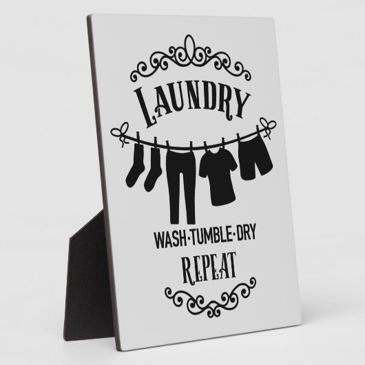 schattig waskamerdecor fotoplaat (Zijkant)