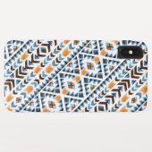 Schattig watercolor azteekse patroon Case-Mate iPhone case (Achterkant (horizontaal))