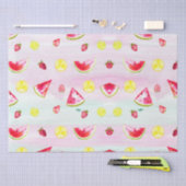 Schattig Watermeloen Zomer Fruit Baby shower Tissuepapier (Craft)