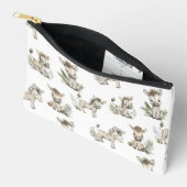 Schattig Waterverf Baby Zebra Ontwerp | Neutrale S Etui (Open)