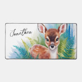 Schattig Waterverf hert Bureaumat (Voorkant)