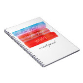 Schattig Waterverf Reisjournaal Notitieboek (Rechterzijde)