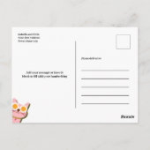 Schattig We Zijn Verhuisd Nieuwe Adres Aankondigin Briefkaart (Achterkant)